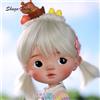 oueneifs ShugaFairy Xavi 1/6 Bjd Doll Omelet Body Rainbow Cute Double Eyelids Capybara Headwear Bambole Snodate di Alta Qualità