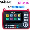 Satlink ST-5155 DVB-S2+DVB-C+ DVB-T2 Combo MPEG4 HD H.265 Misuratore di Segnale Satellitare con Schermo da 4,3 Pollici VS ST-5150