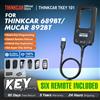 THINKCAR TKEY 101 Attrezzatura universale per programmatore di chiavi per auto con chiave remota a 6 unità Supporta sistema antifurto per MUCAR 892BT 689BT