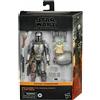 Bandai Star Wars The Black Series - Din Djarin The Mandalorian and The Child Baby Yoda Joints Giocattoli modello di action figure mobili