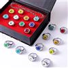 Bandai 10 Pz/set Anime Akatsuki Itachi Anelli di Metallo Del Fumetto Fresco Cosplay Accessorio Puntelli Ragazzo Bambini Action Figure Giocattolo Regalo