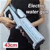 NONE Pistole ad acqua elettriche per adulti Potente spruzza d'acqua automatica Aspirazione d'acqua Blasters Estate Giocattolo da spiaggia all'aperto per ragazzi Regalo per bambini