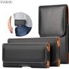 evolou Custodia da cintura in pelle per Iphone 16 Pro Max 16E 12 13 Mini 14 15 Pro Plus XS MAX XR Marsupio con clip da cintura Custodia verticale magnetica