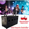 NONE Macchina per Bolle di Fumo LED a 4 Fori 3000W RGBW con Controllo Remoto DMX, Attrezzatura per Spruzzare Bolle da Palco per Matrimoni e DJ con Doppio Foro 1500W