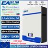 EASUN POWER Batteria EASUN 300AH 100AH LiFePO4 48V 100AH Batteria Powerwall 5KWH 15KWH Batteria al litio ferro 6000+ Ciclo PUÒ RS485 BMS SENZA IMPESSO