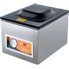 SucceBuy Macchina confezionatrice sottovuoto da 260 W con camera DZ-260S con lunghezza di tenuta da 10,2 pollici per alimenti bagnati, carne, cucina domestica