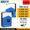 Easun Power 6.2kw 4.2kw 3.2kw 2.2kw 12v 24v 48v MPPT Hybrid Off Grid onda sinusoidale pura 80a 110a 230v 50/60hz caricatore Inverter solare