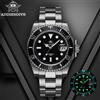 ADDIESDIVE Orologio automatico da uomo di lusso 8215 Orologio meccanico BGW9 Orologio da sub in vetro zaffiro luminoso Orologio analogico da uomo AD2503