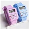 NONE 2025 Nuovo orologio per bambini con cinturino in caucciù con calcolatrice Orologi per ragazze Studente mostra tempo e data Orologio digitale per bambini