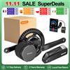 BAFANG 【IN VENDITA】 Bafang BBS02 48VBatteria 750W Mid Drive Motor Conversione bicicletta elettrica con kit batteria per BB 68-73MM 90-100MM