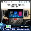 NONE Lettore Video per auto Per Lancia Ypsilon 2006 - 2011 Autoradio Lettore Multimediale Autoradio GPS Carplay Android Auto Touch Screen Wifi