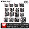 YOUNUON 4010 12025 8010 30mm dc 5V 12V 24V Ventola di raffreddamento Motore Brushless Case 40MM 50MM 60MM 70MM 80MM 90MM 120MM per stampa 3D 2PIN