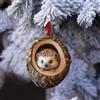 NONE Ornamenti natalizi in acrilico con animali 2025 Ciondolo per albero di Natale Decorazione stagionale per appendere l'albero Forniture per feste di Natale Navidad