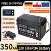 DUHE Batteria LiFePO4 al Litio Ferro Fosfato 12V 24V 100Ah 150Ah 200Ah 300Ah 350Ah con BMS Integrato per Campeggio Esterno, Golf Cart, Accumulo Solare