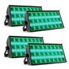 HYULIGHTS Set di 4 Luci LED da 300W, Effetto Beam e Strobo RGBW 4in1, Luce Bianca Calda per Palcoscenico, Luci Beam DMX per DJ, Discoteca, Feste, Spettacoli