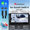 Junsun 360 ° Telecamera panoramica Autoradio Per Suzuki Swift 4 2011-2017 Wireless CarPlay Android Auto Schermo Stereo GPS Navi RDS BT