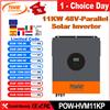 PowMr Inverter Solare Ibrido PowMr EU 11KW 48V a 220V Onda Pura con Regolatore Solare MPPT 150A Doppio Ingresso PV per Pannelli 500W con WIFI
