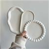 NONE Set di stampi per vassoi in silicone da 3 pezzi - Stampi in silicone fai-da-te per colata di gesso, cemento e resina - Artigianato creativo per la decorazione della casa
