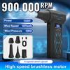 NONE 900000 giri/min Nuovo P70 Ventilatore d'aria Turbo Jet regolabile a 4 marce con display a batteria a luce LED Spolverino ad aria compressa senza fili
