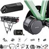Bafang 48V 750W BBS02B BBS02 Motore Mid Drive 8Fun Motore Bici Elettrica Kit di Conversione Ebike Con Batteria Al Litio 48V20AH 52V20AH