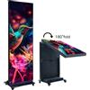 NONE Segnaletica digitale ad alta luminosità e visualizzazione video LED Poster Standee Pubblicità Display poster a LED per pubblicità marketing