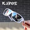 karos Occhiali Polarizzati Karos UV400 per Uomo e Donna, per Ciclismo, Pesca, Corsa, Sport all'Aperto, Occhiali da Sole per Guida e Ciclismo YZ2012