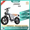 Jansno X60 Bici Elettrica 1500W con Doppio Motore, Stile Moto Retrò, per Adulti, con Pneumatici Larghi, Bici Fuoristrada, Ruote da 20 Pollici 4.0 Pollici