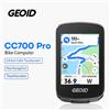 GEOID Computer per Bicicletta GEOID CC700 Pro con Schermo Touch da 2,8 Pollici, GPS, Tachimetro e Navigazione Mappe per Ciclismo