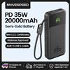 MOVESPEED 【CCC】MOVESPEED P20 Power Bank a Forma di Lama 20000mAh 35W Ricarica Rapida Caricabatterie Esterno per iPhone 17Pro Samsung