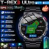 TAVYU Nuovo Smartwatch T-Rex3 Pro 2026 con Batteria da 1100mAh, GPS, Impermeabile 5ATM, Tracker Sportivo, Bussola per Attività all'Aperto, Orologio Intelligente Militare
