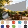 NONE Tenda Parasole Impermeabile Anti-UV per Patio, Giardino e Esterni con Anelli a D