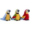 NONE Simpatico Pappagallo Elettrico Parlante in Peluche, Ripete le Frasi, Agita le Ali, Uccello Elettronico di Peluche, Regalo per Bambini