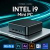 NONE Mini PC Windows 11 Pro Intel Core i9 8950HK/ Intel Core i3 6100U Windows 11 Pro UHD Graphics 16GB LPDDR4 1/2TB M.2 SSD WiFi 6+BT5.2 Desktop PC