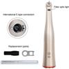 TOQ（医疗器械） Manipolo Odontoiatrico Contrangolo 1:5 con Anello Rosso, Irrigazione Interna, Bassa Velocità, Fibra Ottica, Tipo E - Strumenti per Odontoiatria