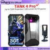 Unihertz 8849 Tank 4 Pro Smartphone Rugged con Proiettore, 36GB+1TB, 5G, Batteria da 11600mAh, Display AMOLED 3K da 6.73", Android 14, Dimensity 8300