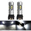 NONE 2 pz PW24W con 10 chip LED 3030 super luminosi, luci di retromarcia, indicatori di direzione per auto a LED ad alta luminosità