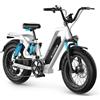 NONE Bicicletta elettrica G-FORCE RS ST All-Terrain con batteria da 48V15Ah, bici elettrica per adulti con pneumatici da 20 pollici, biciclette elettriche da città