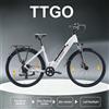Ttgo E-bike 28 Pollici, Veicolo Elettrico, Batteria 36V 20Ah, Motore 250W fino a 25 km/h, Autonomia 80-120 km, Trasmissione a 7 Velocità