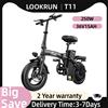 NONE Bicicletta Elettrica per Adulti LOOKRUN T11, Motore 250W, Batteria 36V15AH, Bici Elettrica da Città per Tutti i Terreni con Pneumatici Sottovuoto