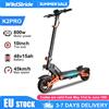 WILDSTRIDE Monopattino elettrico WildStride K2 Pro, potente, 800W, batteria 48V 15AH, autonomia 55KM, pieghevole, pneumatici da 10 pollici, doppia sospensione, monopattino per il commuting urbano