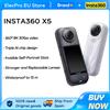 Insta360 X5 Action Camera 360 ° Obiettivo per Fotocamera Sportiva Impermeabile 8K 30Fps 360° ° Videocamera Sportiva Ultra HD per Riprese Video