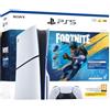 NONE Console Sony PlayStation5 Ps5 Slim Standard Edition 1TB Memoria con Bundle Fortnite Flowering Chaos