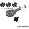 NONE Supporto/Adattatore per Computer da Bici per Specialized ROVAL SL7 SL8, Compatibile con GOPRO Garmin Wahoo Bryton IGPS