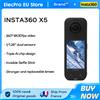 Insta360 【LOCAL+】Insta360 X5 Action Camera 360 ° Obiettivo per Fotocamera Sportiva Impermeabile 8K 30Fps 360° ° Videocamera Sportiva Ultra HD per Riprese Video