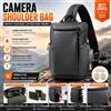 besnfoto Borsa a Tracolla per Fotocamera Besnfoto con Accesso Rapido Laterale, Zaino Fotografico con Supporto per Treppiede per Sony Canon DSLR iPad