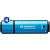Kingston Technology IronKey 512GB USB-C Vault Privacy 50C crittografia AES-256, FIPS 197 [IKVP50C/512GB]