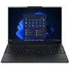 Lenovo Notebook Lenovo ThinkPad E16 Gen 3 (AMD) AMD Ryzen™ 7 250 Computer portatile 40,6 cm (16") WUXGA 16 GB DDR5-SDRAM 512 SSD Wi-Fi 6E (802.11ax) Windows 11 Pro Italiano Nero [21ST006JIX]
