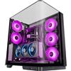 MARS GAMING MC-INFINIO, Case Gaming ATX, Vetro Temperato Curvato Senza Cornice,