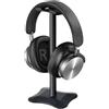 YUVKIN Supporto Universale per Cuffie Over Ear, Gaming Headset e Display Cuffie, in Alluminio + TPU + ABS (Nero)