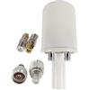 Hfourhnik Mesh Dual Polarizzazione 5G Antenna Feed Horn 1700-4200MHz WiFi 3G 4G 5G Parabolic Dish Reflector 2x 32dBI Solo Feed
